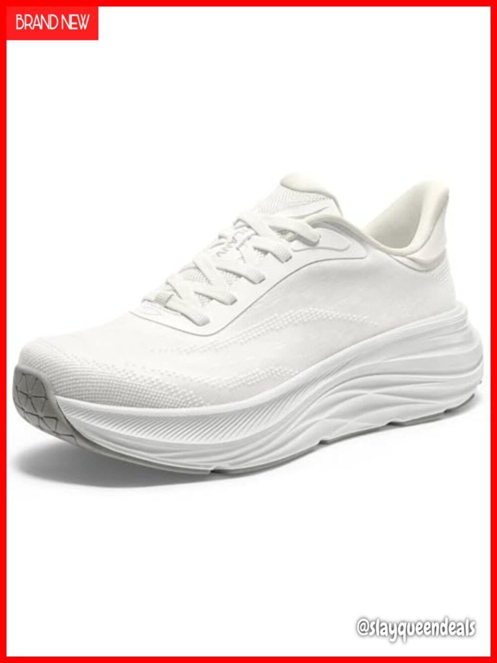 Vilanva Women's Walking Shoes Cushioned Slip-On Sneakers for Workout Gym